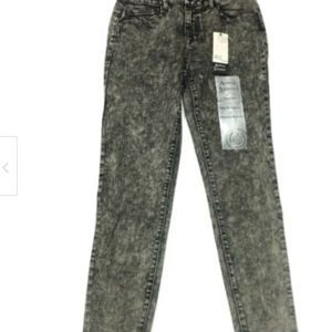 Womens 1822 Denim Grey Jeans Ankle Skinny Size 2
